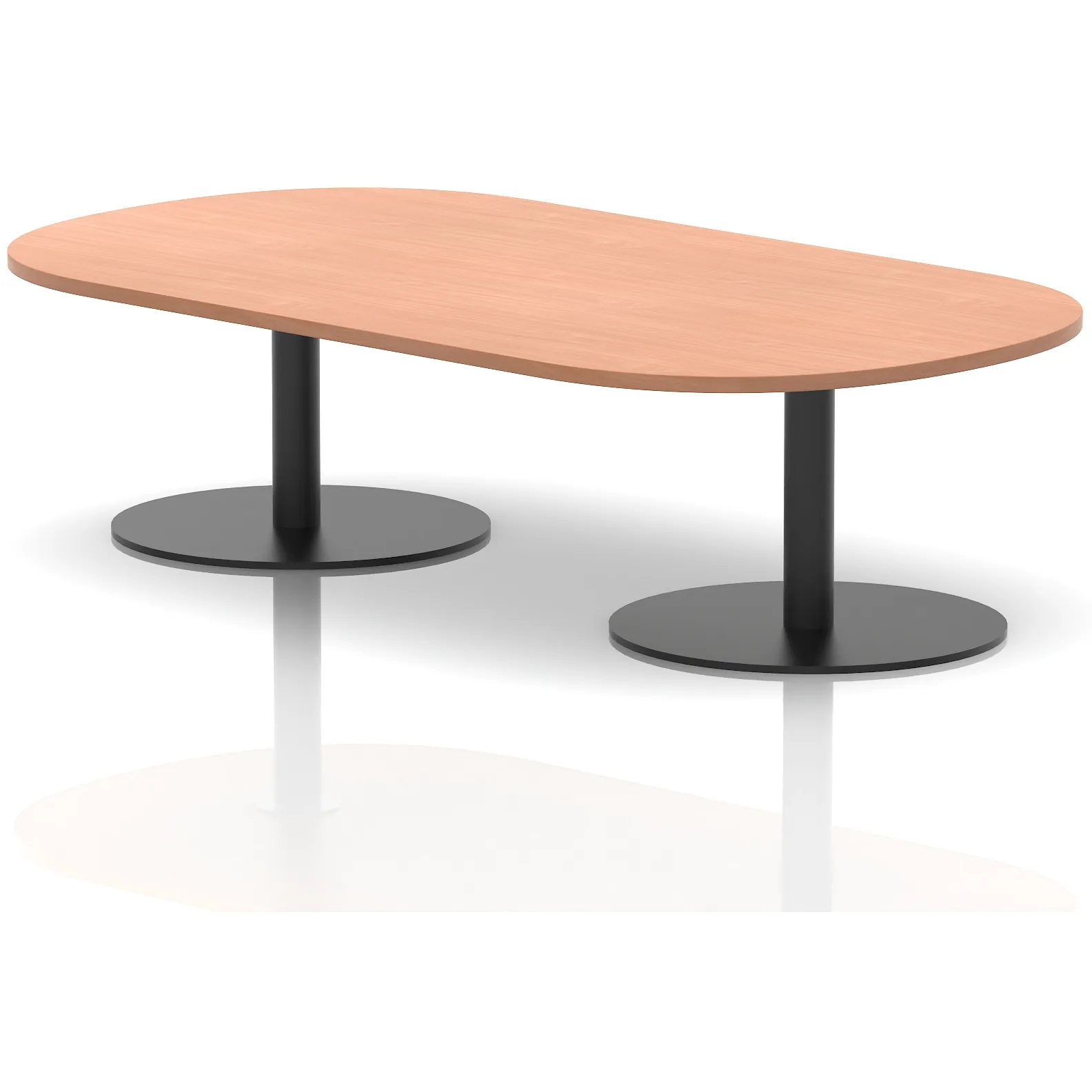 Italia D-End Boardroom Coffee Table