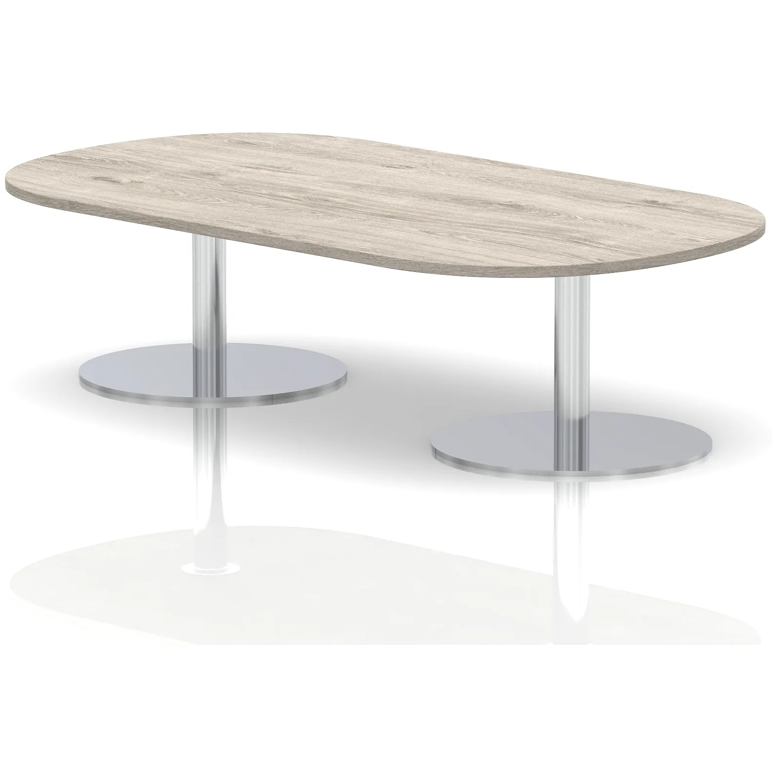 Italia D-End Boardroom Coffee Table
