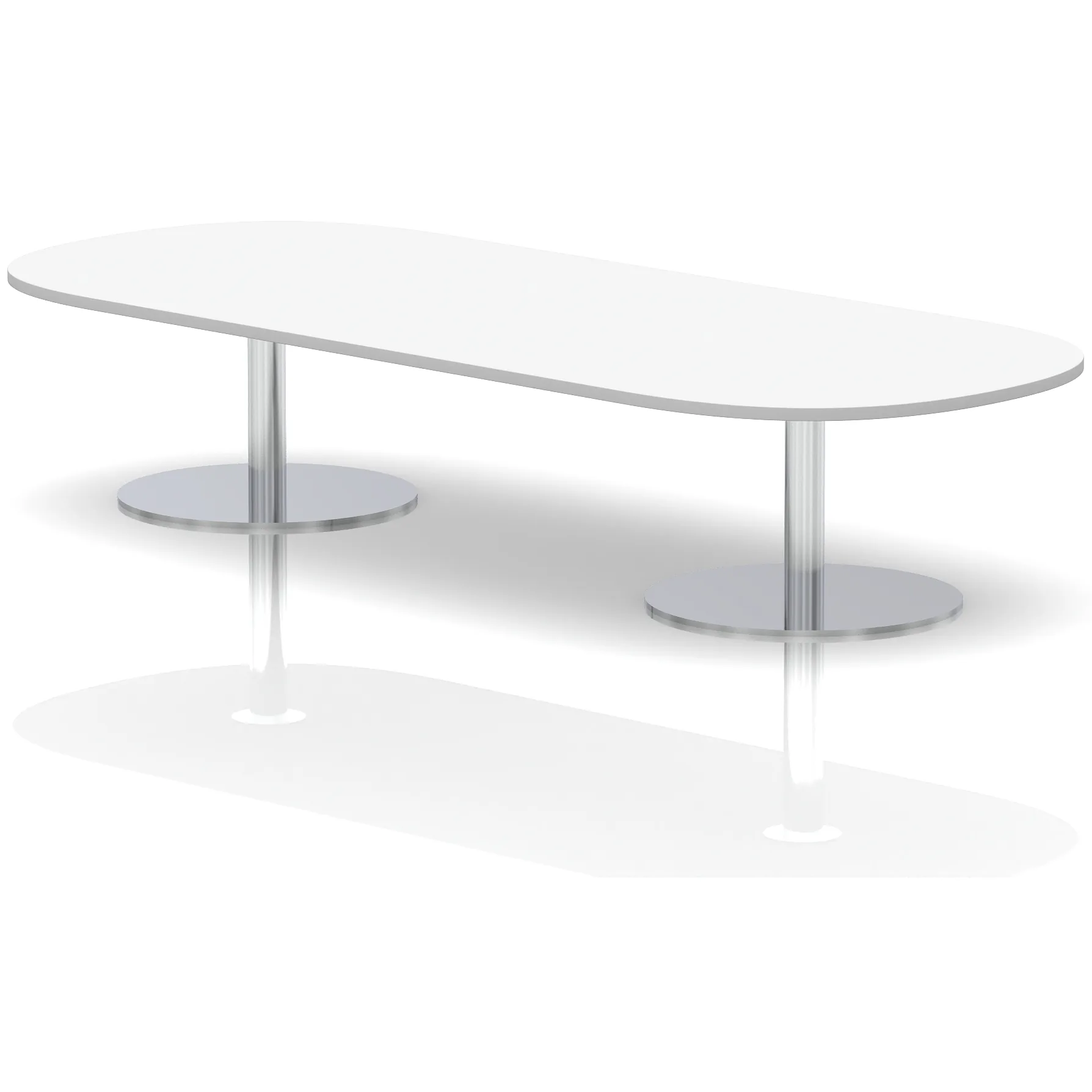 Italia D-End Boardroom Coffee Table