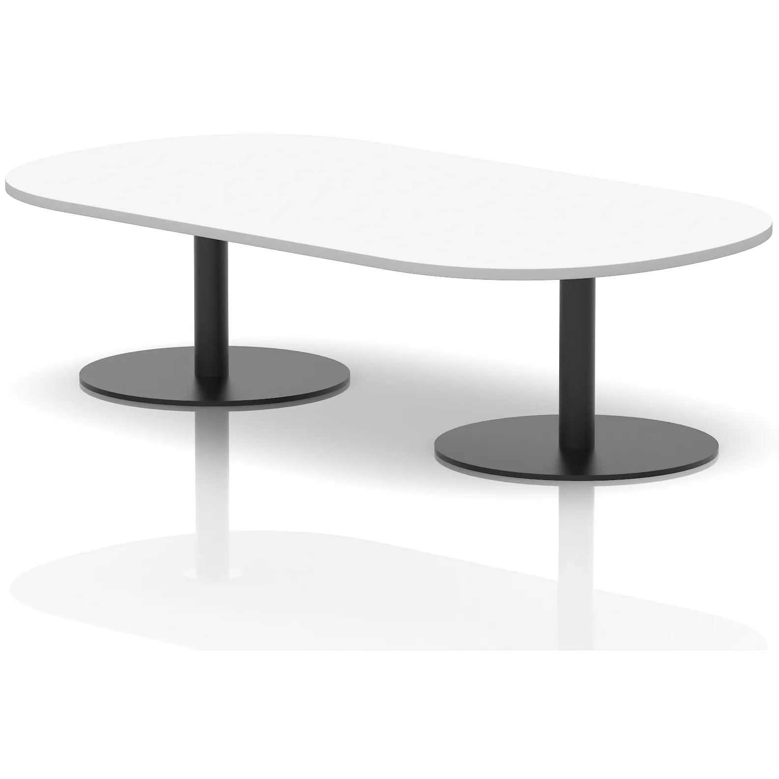 Italia D-End Boardroom Coffee Table