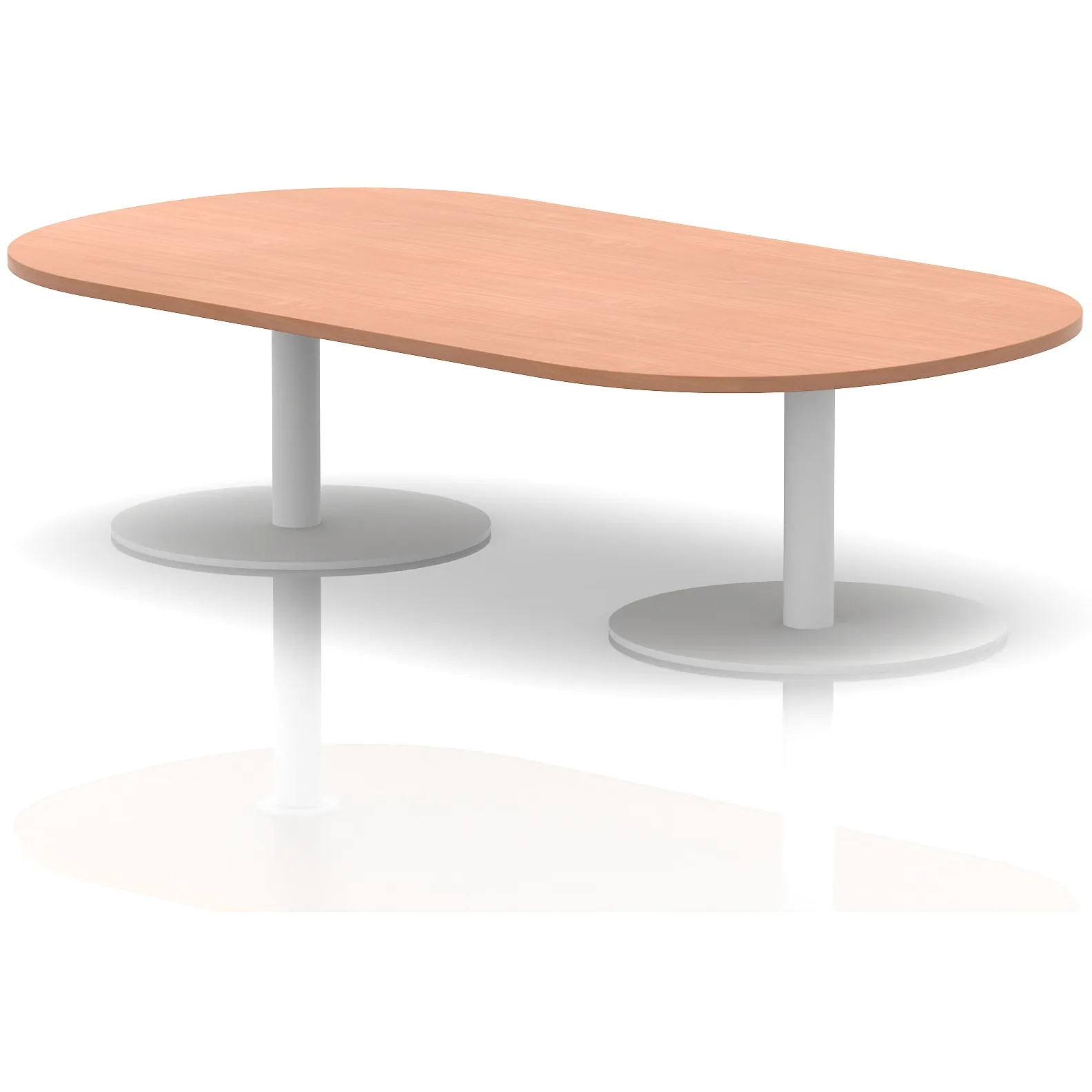 Italia D-End Boardroom Coffee Table