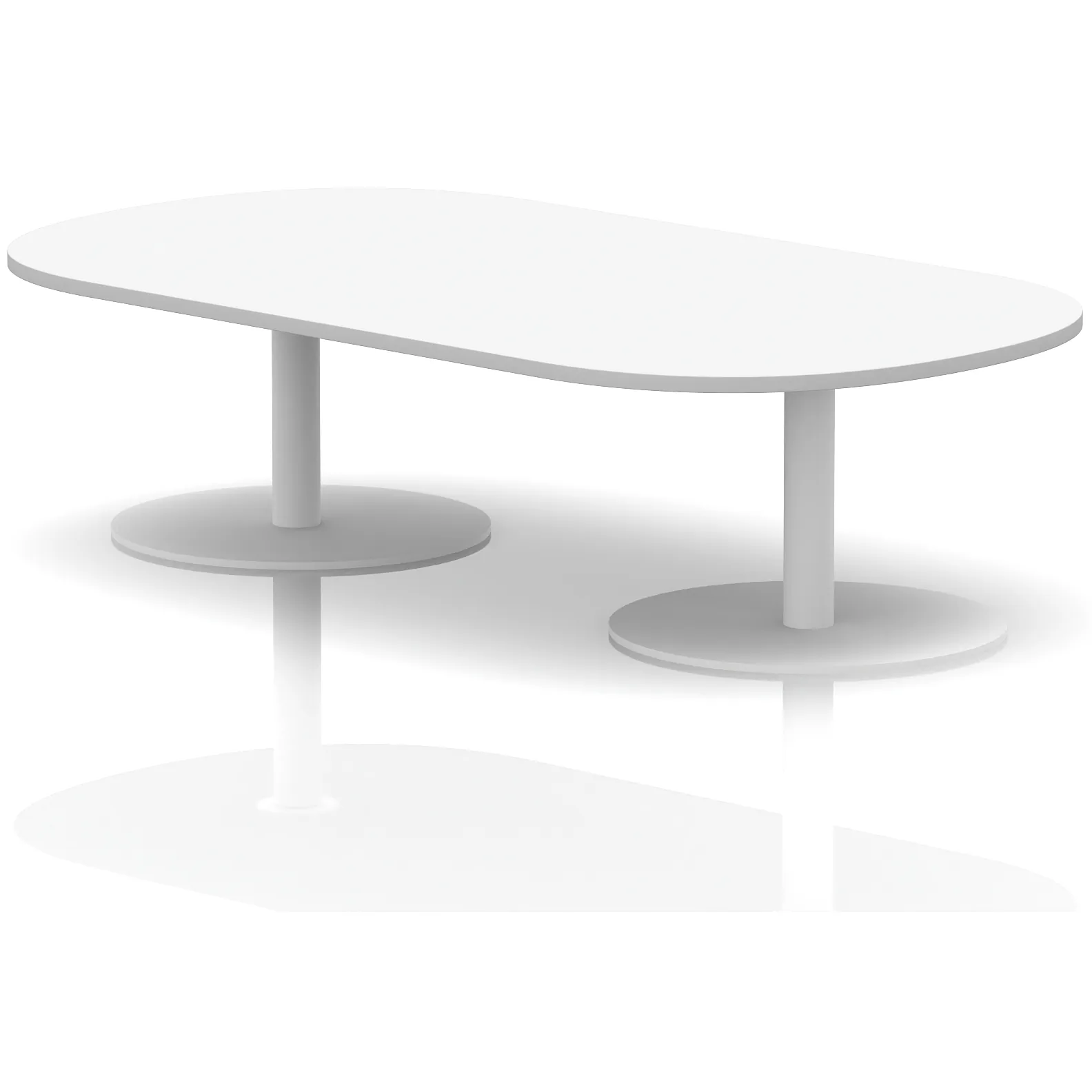 Italia D-End Boardroom Coffee Table