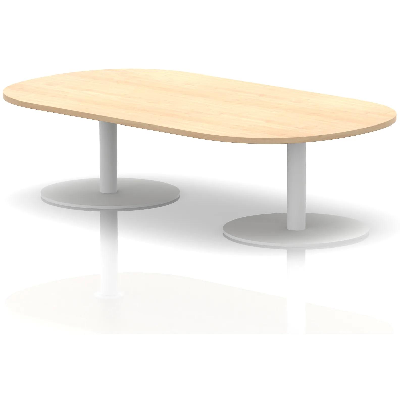 Italia D-End Boardroom Coffee Table