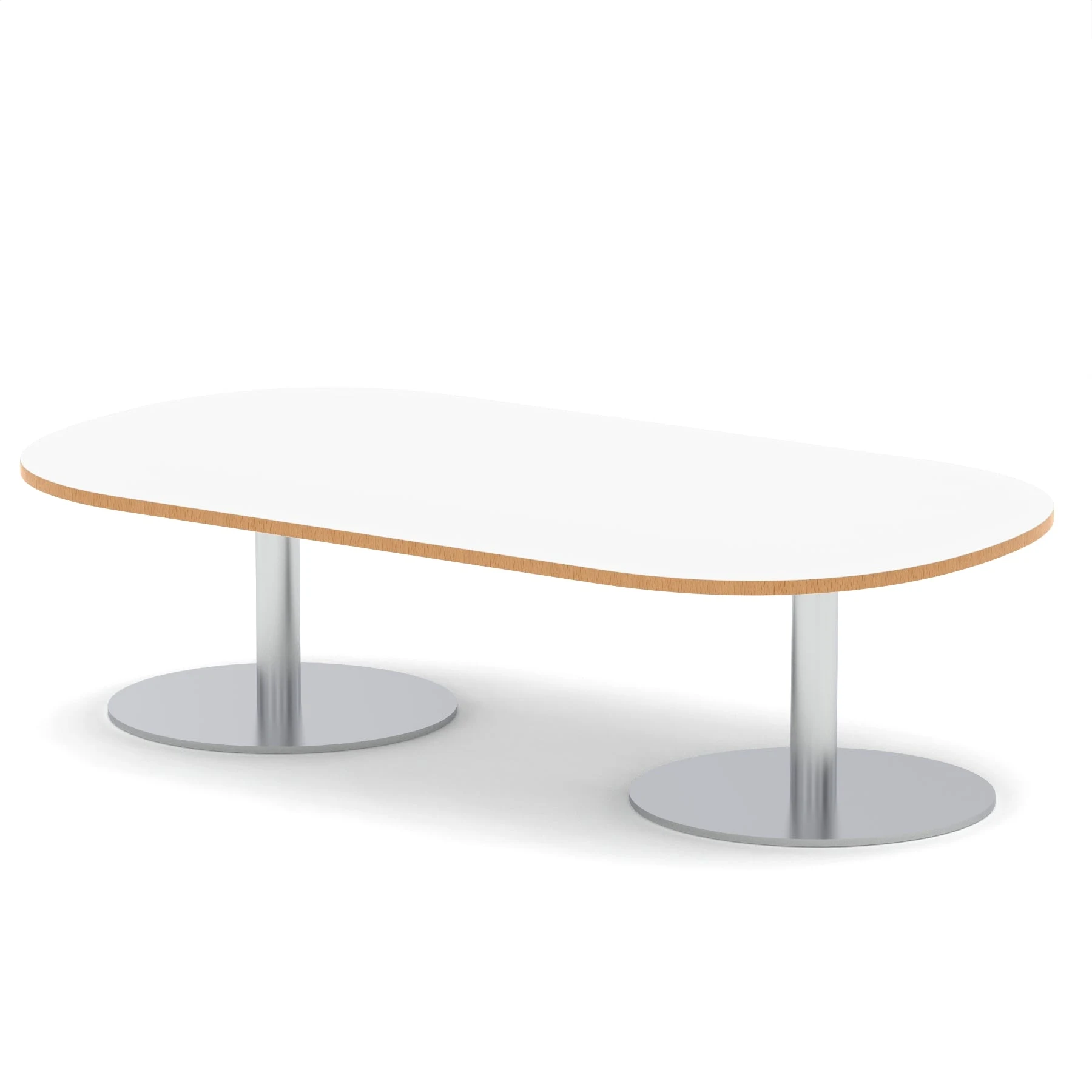 Italia D-End Boardroom Coffee Table