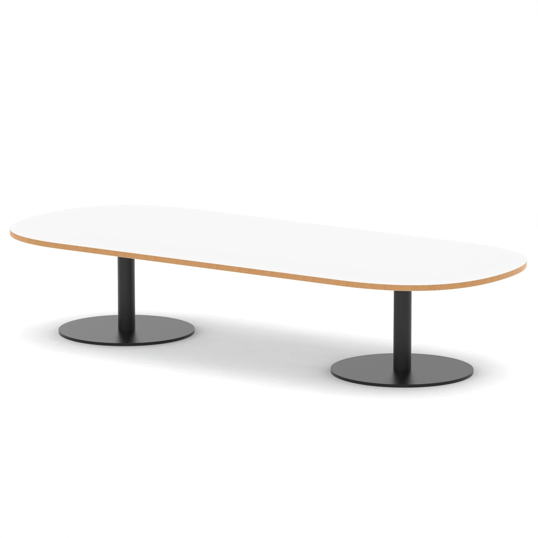 Italia D-End Boardroom Coffee Table