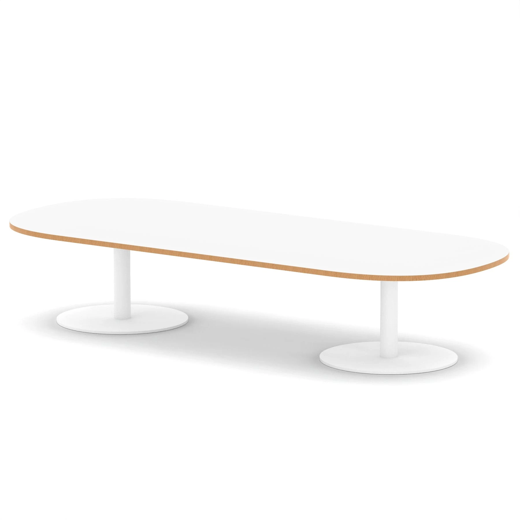 Italia D-End Boardroom Coffee Table