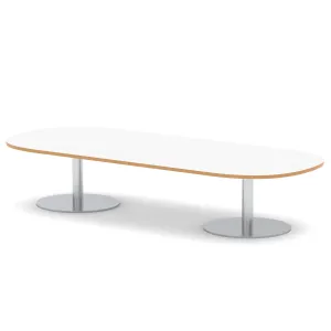 Italia D-End Boardroom Coffee Table