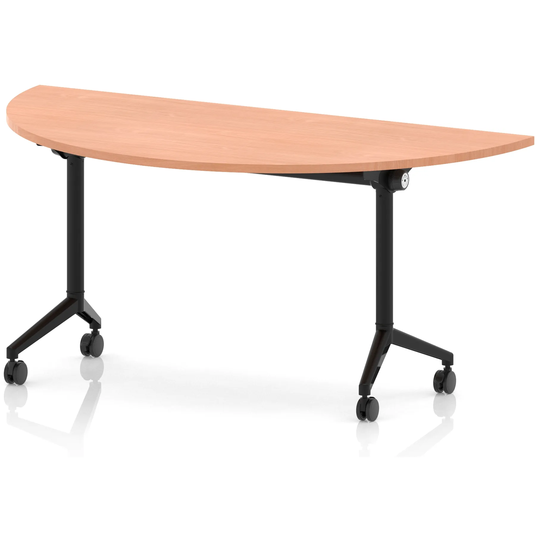 Impulse Plus Semi-Circle Flip-Top Table 160cm