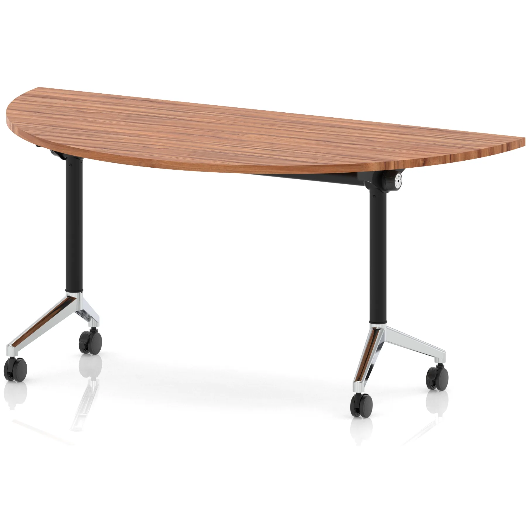 Impulse Plus Semi-Circle Flip-Top Table 160cm