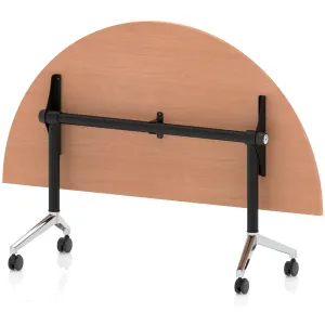 Impulse Plus Semi-Circle Flip-Top Table 160cm