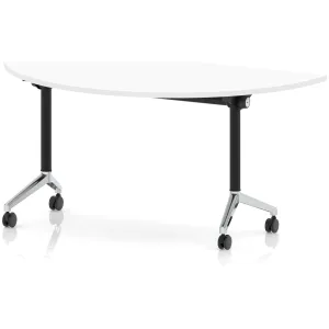 Impulse Plus Semi-Circle Flip-Top Table 160cm