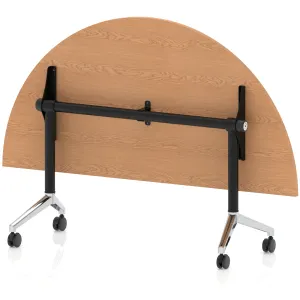 Impulse Plus Semi-Circle Flip-Top Table 160cm