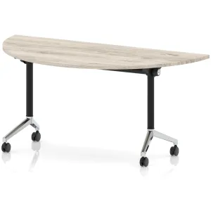 Impulse Plus Semi-Circle Flip-Top Table 160cm