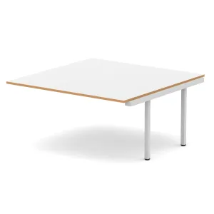 Evolve Plus 1600mm Square Boardroom Table Extension Kit - Silver