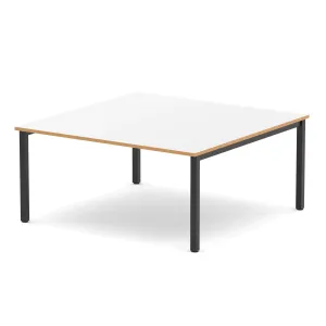 Evolve Plus 1600mm Square Boardroom Table - Black