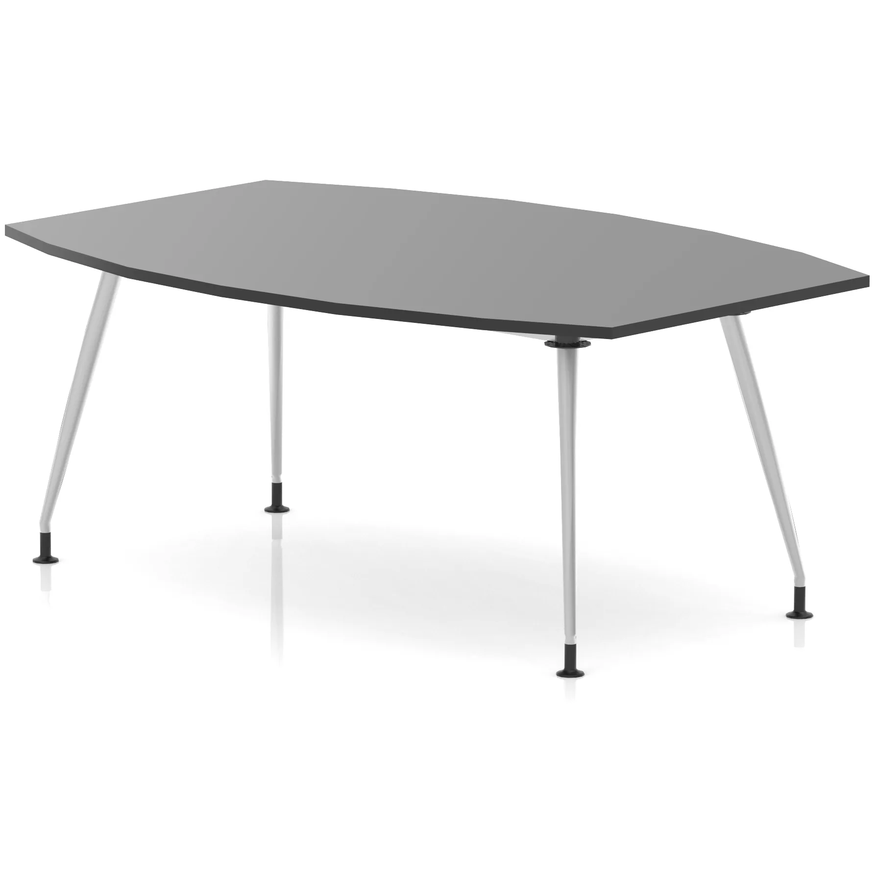 High Gloss Writable Dry Wipe Boardroom Meeting Table