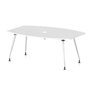 High Gloss Writable Dry Wipe Boardroom Meeting Table