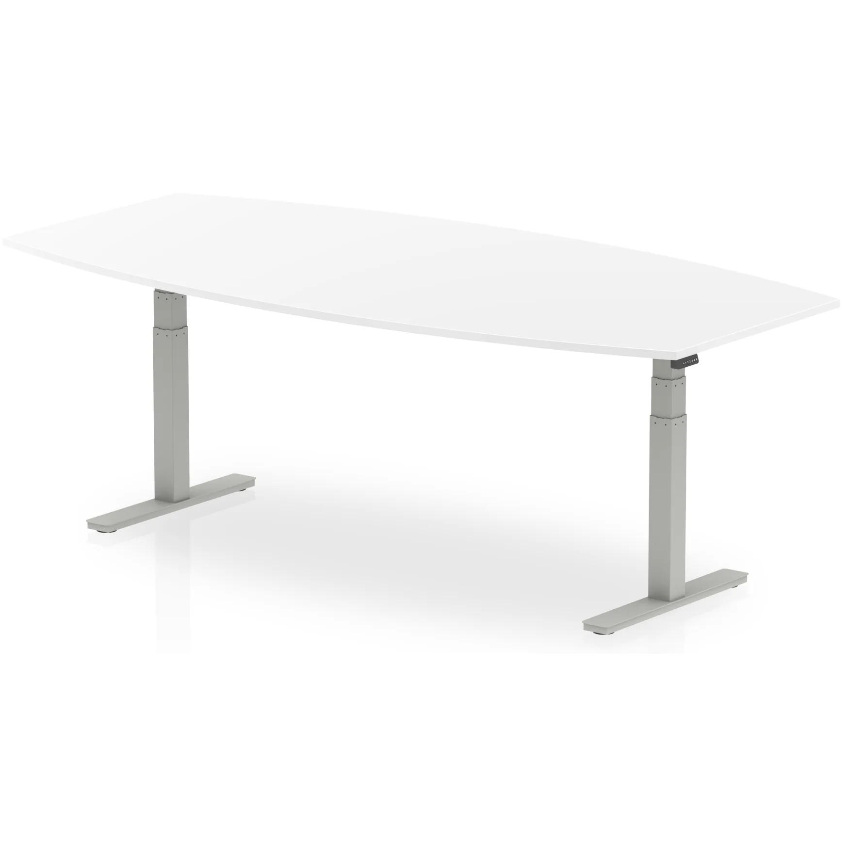 High Gloss Writable Height Adjustable Boardroom Table