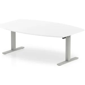 High Gloss Writable Height Adjustable Boardroom Table