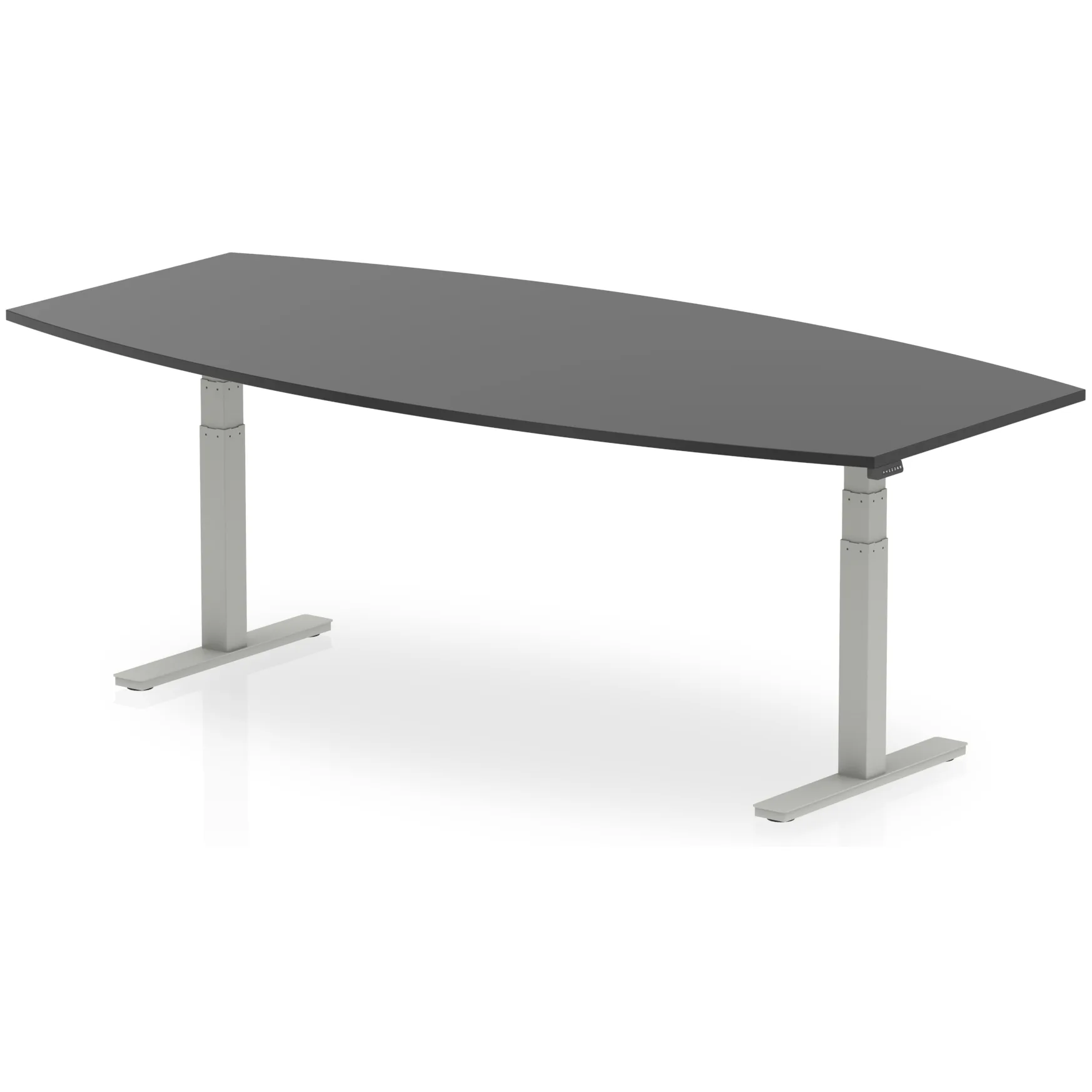 High Gloss Writable Height Adjustable Boardroom Table