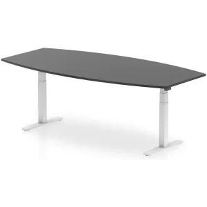 High Gloss Writable Height Adjustable Boardroom Table