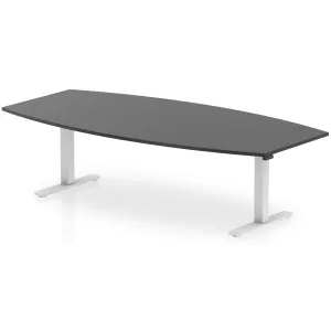 High Gloss Writable Height Adjustable Boardroom Table