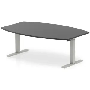 High Gloss Writable Height Adjustable Boardroom Table