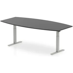 High Gloss Writable Height Adjustable Boardroom Table