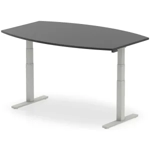 High Gloss Writable Height Adjustable Boardroom Table