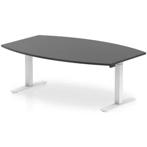 High Gloss Writable Height Adjustable Boardroom Table