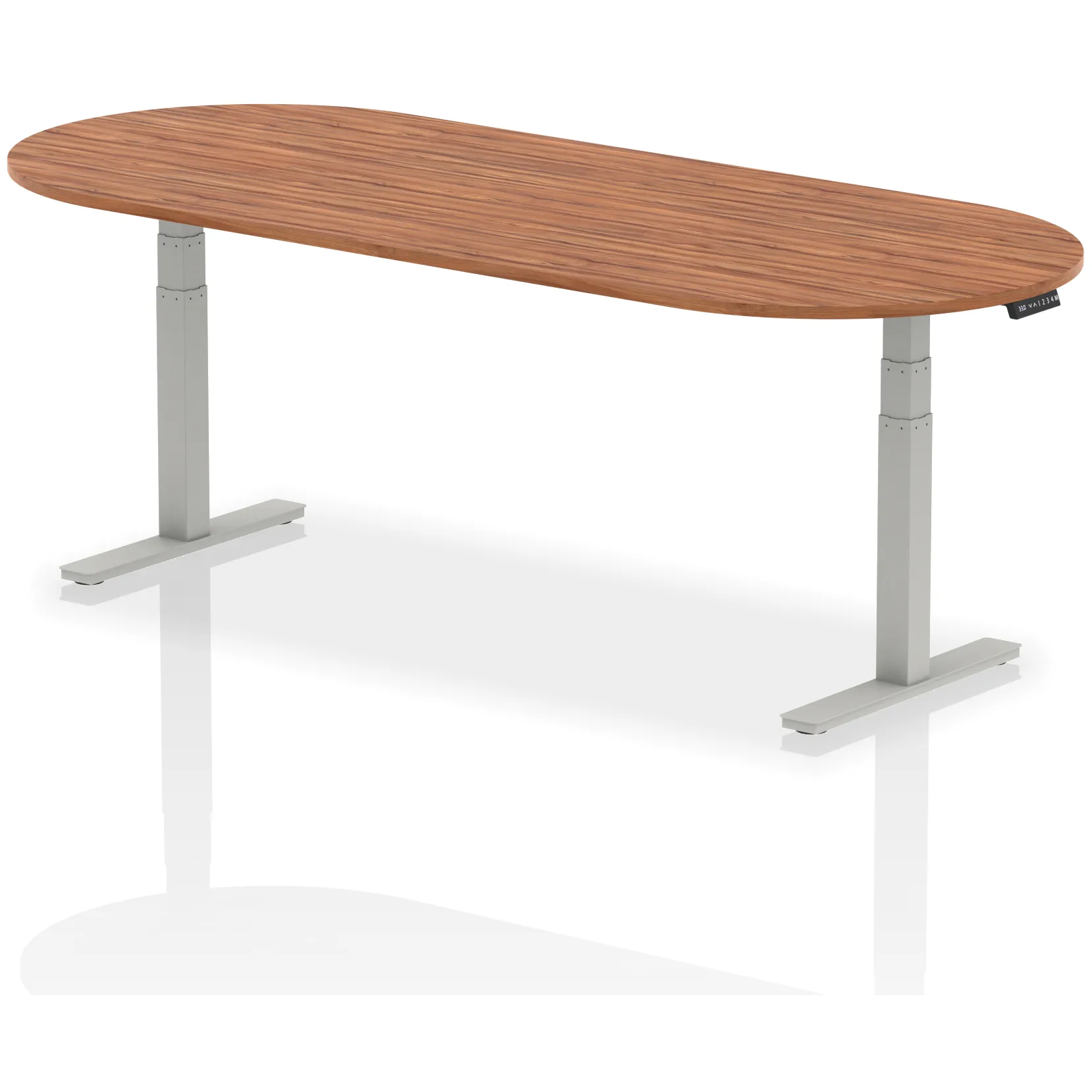 Impulse Height Adjustable D-End Boardroom Table