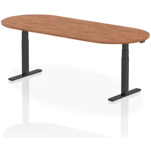 Impulse Height Adjustable D-End Boardroom Table