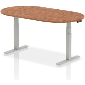 Impulse Height Adjustable D-End Boardroom Table