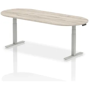 Impulse Height Adjustable D-End Boardroom Table