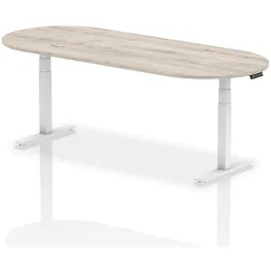 Impulse Height Adjustable D-End Boardroom Table