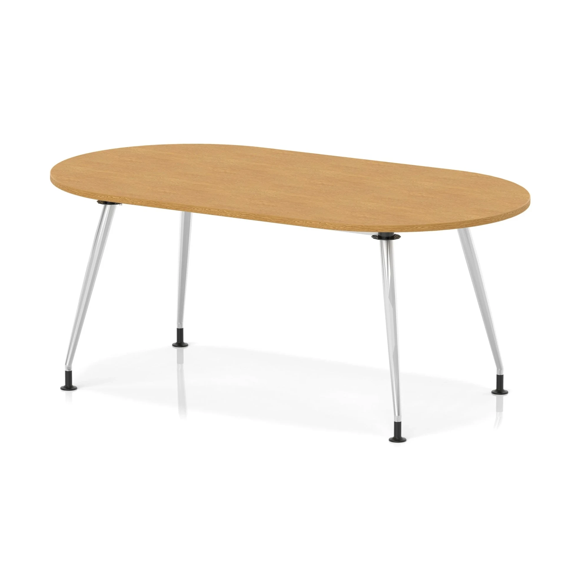 Impulse Leg Frame D-End Boardroom Meeting Table