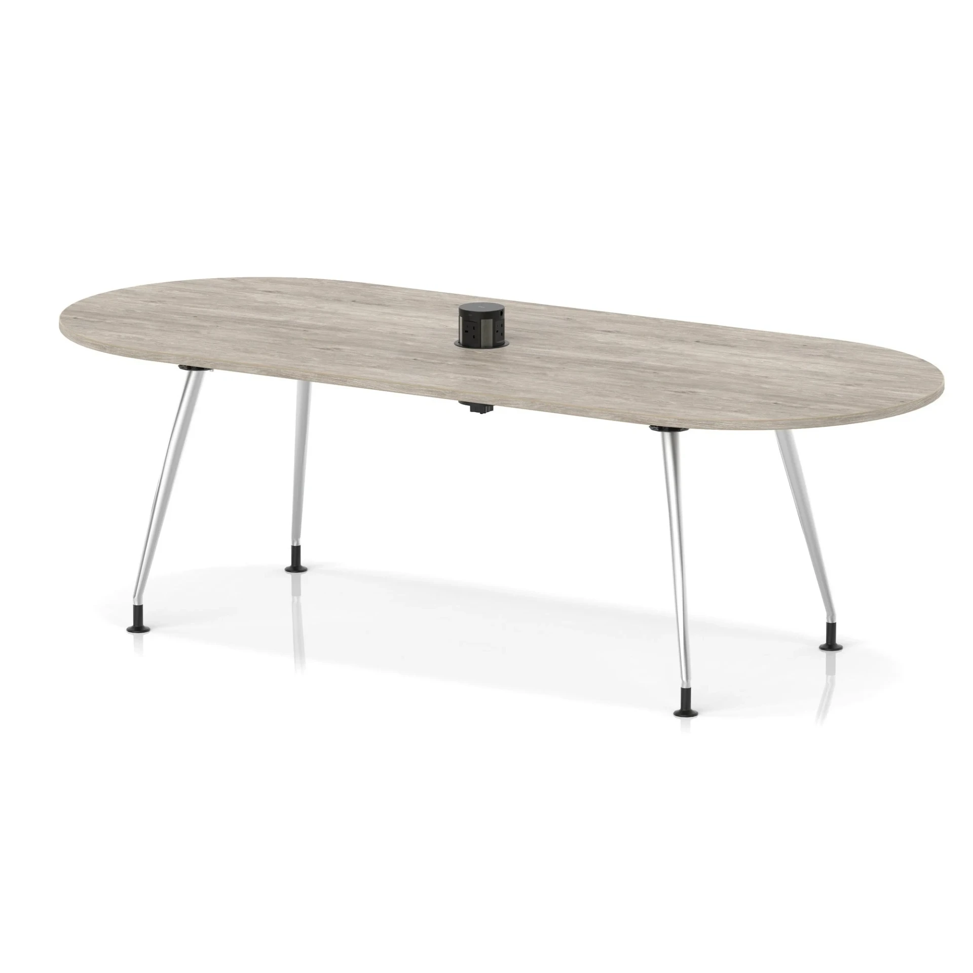 Impulse Leg Frame D-End Boardroom Meeting Table