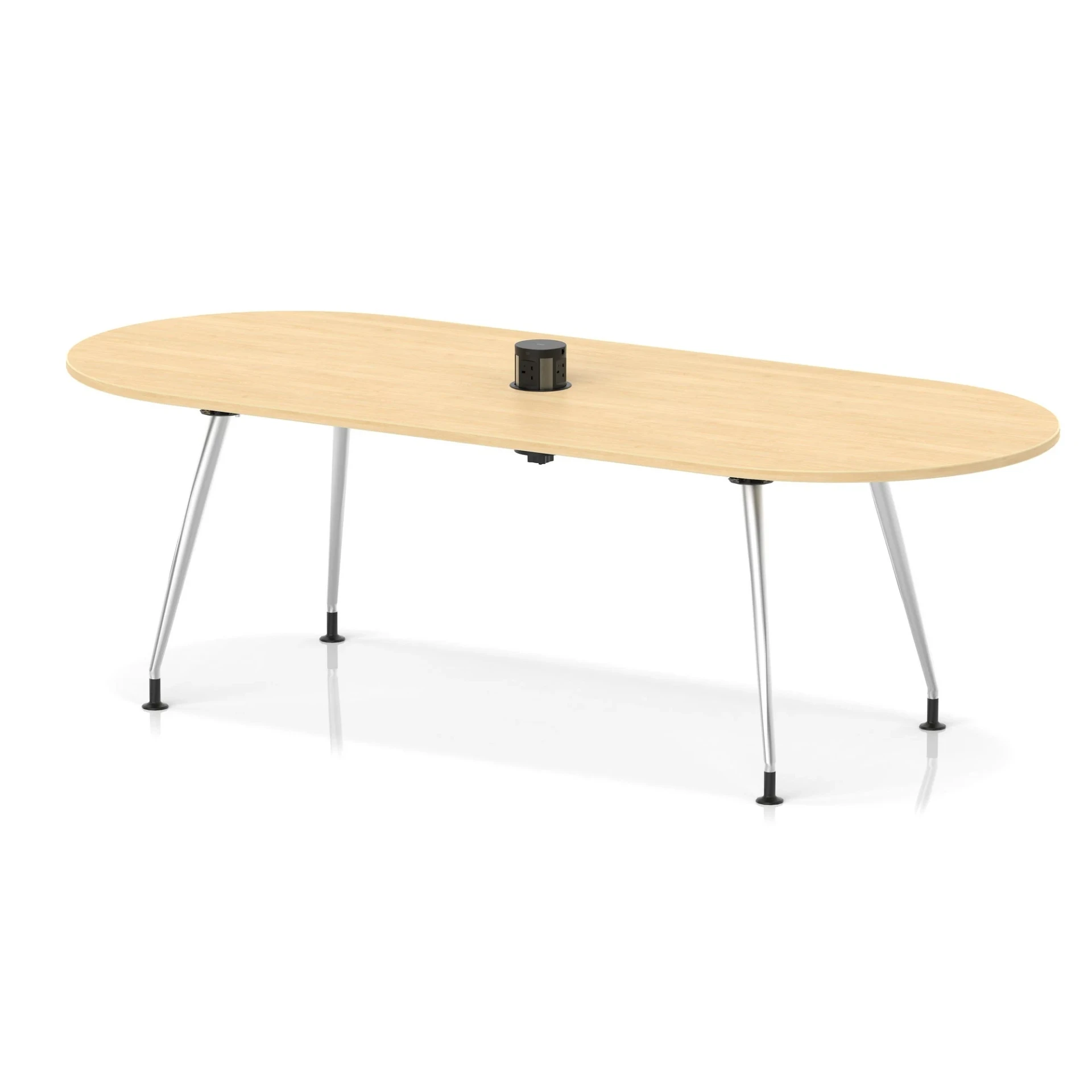 Impulse Leg Frame D-End Boardroom Meeting Table