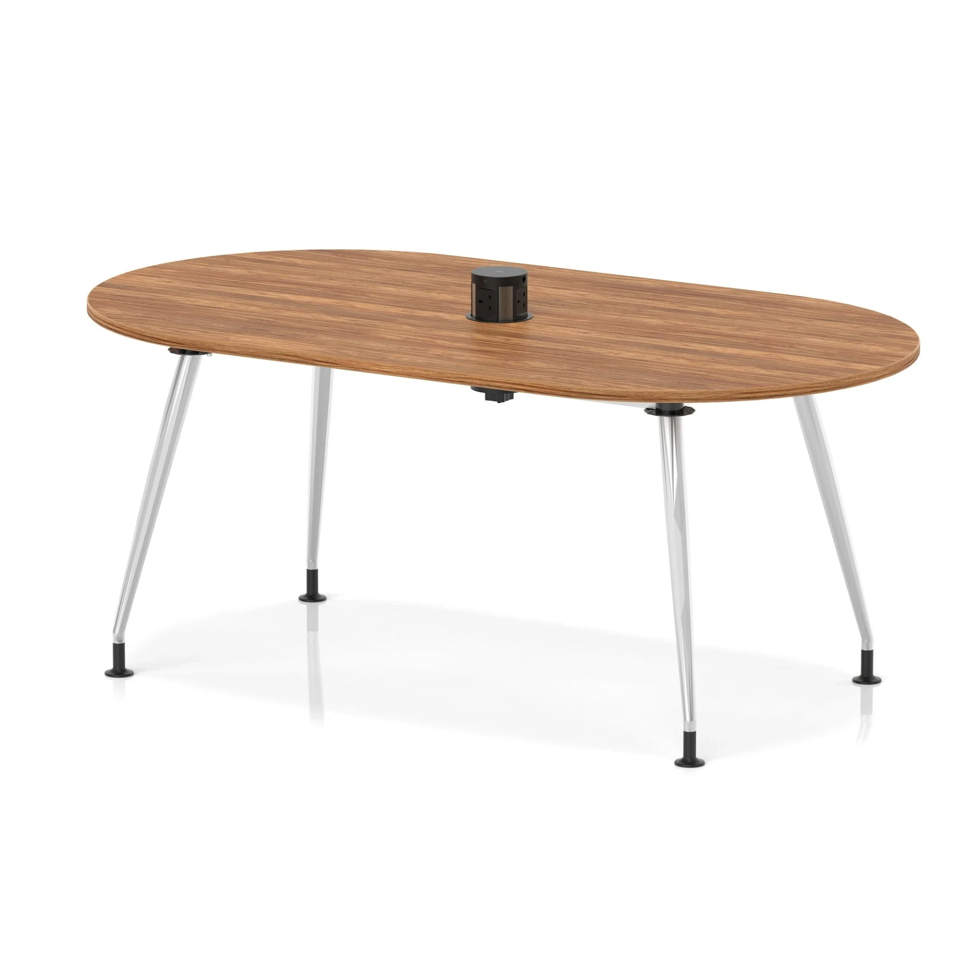 Impulse Leg Frame D-End Boardroom Meeting Table