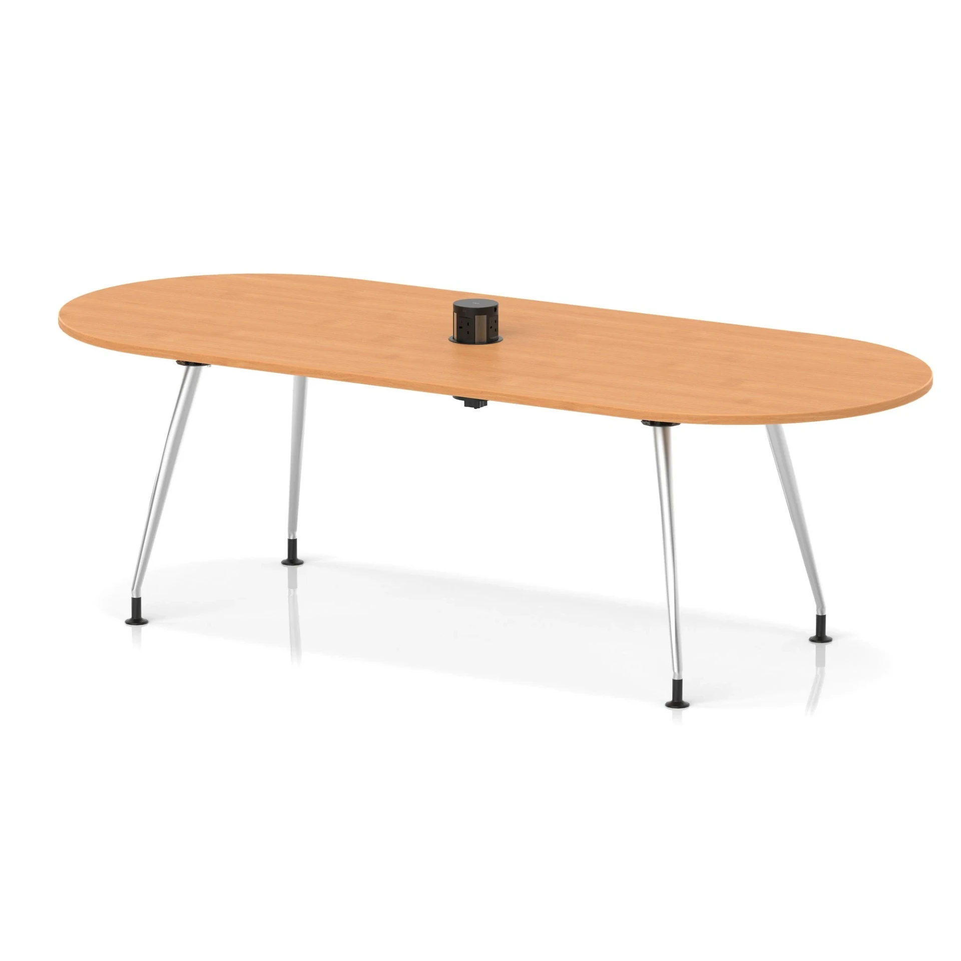 Impulse Leg Frame D-End Boardroom Meeting Table