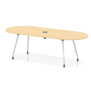 Impulse Leg Frame D-End Boardroom Meeting Table