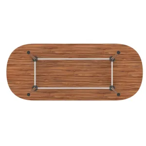 Impulse Leg Frame D-End Boardroom Meeting Table