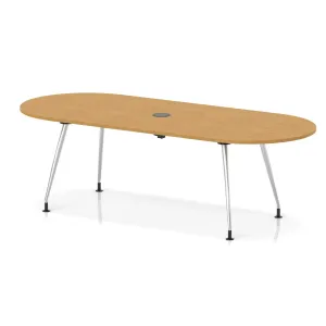 Impulse Leg Frame D-End Boardroom Meeting Table