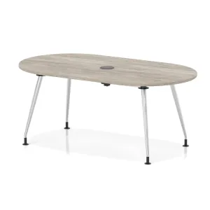Impulse Leg Frame D-End Boardroom Meeting Table