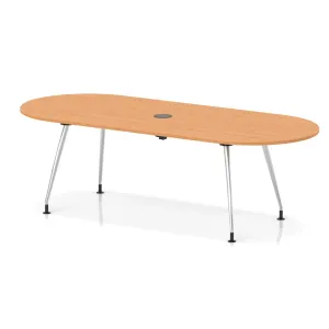 Impulse Leg Frame D-End Boardroom Meeting Table