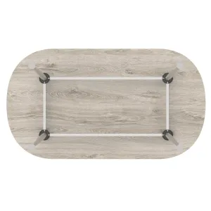 Impulse Leg Frame D-End Boardroom Meeting Table