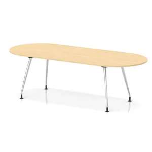 Impulse Leg Frame D-End Boardroom Meeting Table