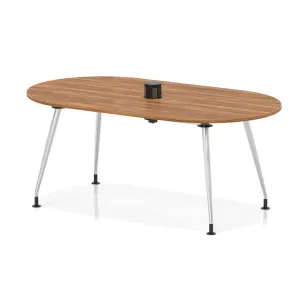 Impulse Leg Frame D-End Boardroom Meeting Table