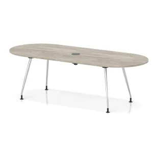 Impulse Leg Frame D-End Boardroom Meeting Table