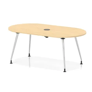 Impulse Leg Frame D-End Boardroom Meeting Table